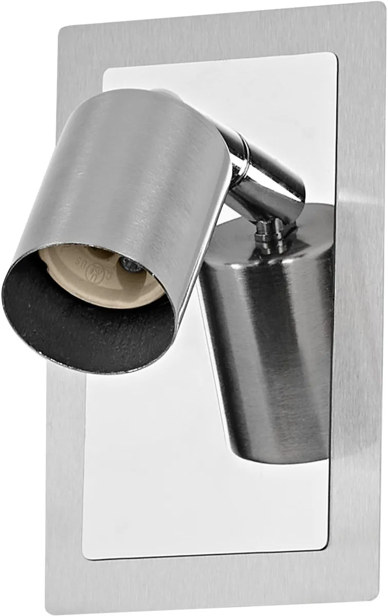 Osram LED Spot Cylinder Duo GU10 - Geborsteld nikkel/chroom - afbeelding 6 van 6