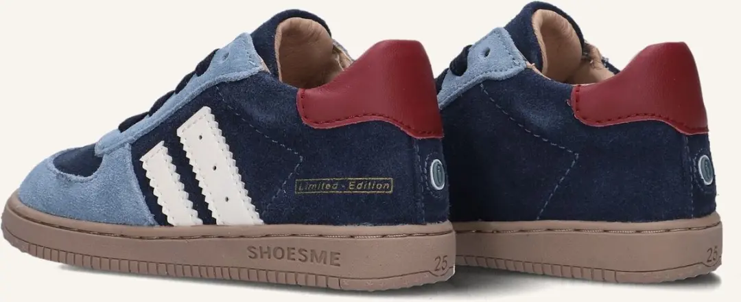 Shoesme Bn26w002 Sneakers - Jongens - Blauw - Maat 25 - afbeelding 4 van 6