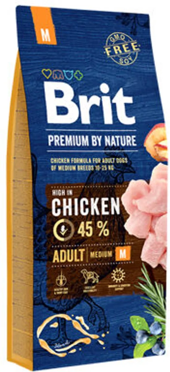 Brit Premium by Nature Adult Medium 3kg