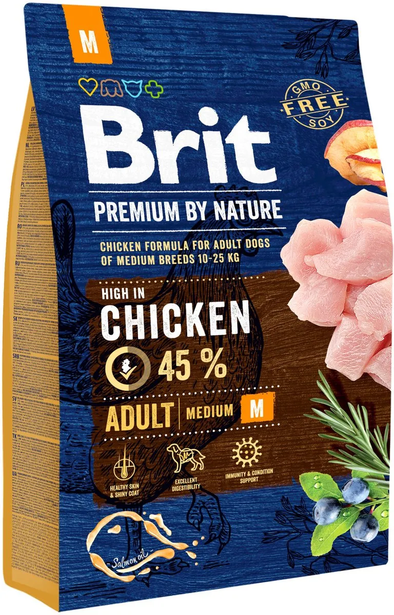 Brit Premium by Nature Adult Medium 3kg