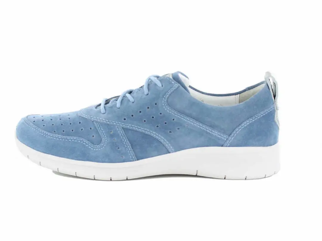 Sioux dames sneakers blauw maat 38