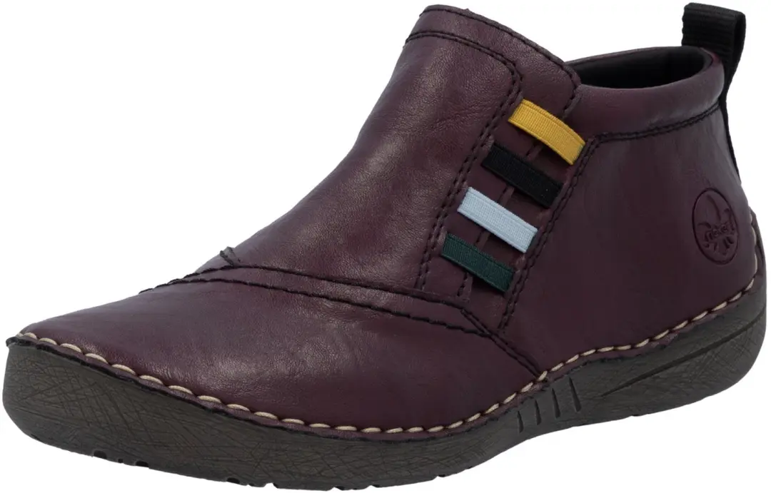 Rieker dames laarzen lila maat 37