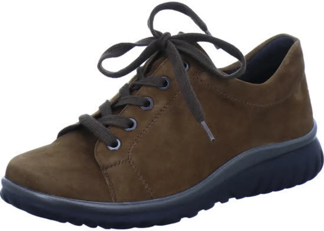 Semler dames sneakers bruin maat 37.5