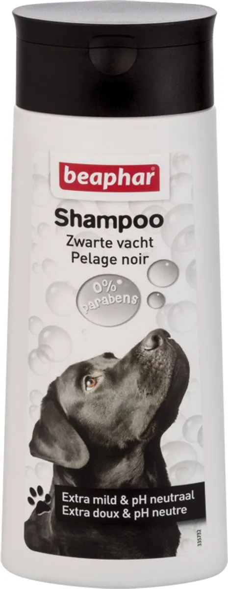 Beaphar Shampoo Bubbels Hond Zwarte Vacht 250ml