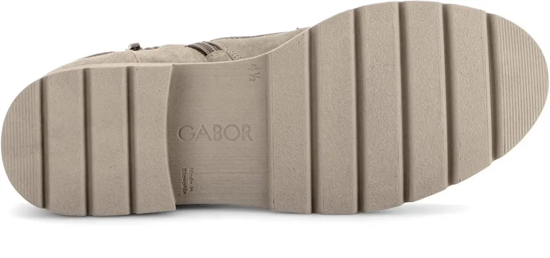 Gabor 8007.02 Dames Enkellaarsjes - Beige - 42 - afbeelding 3 van 6