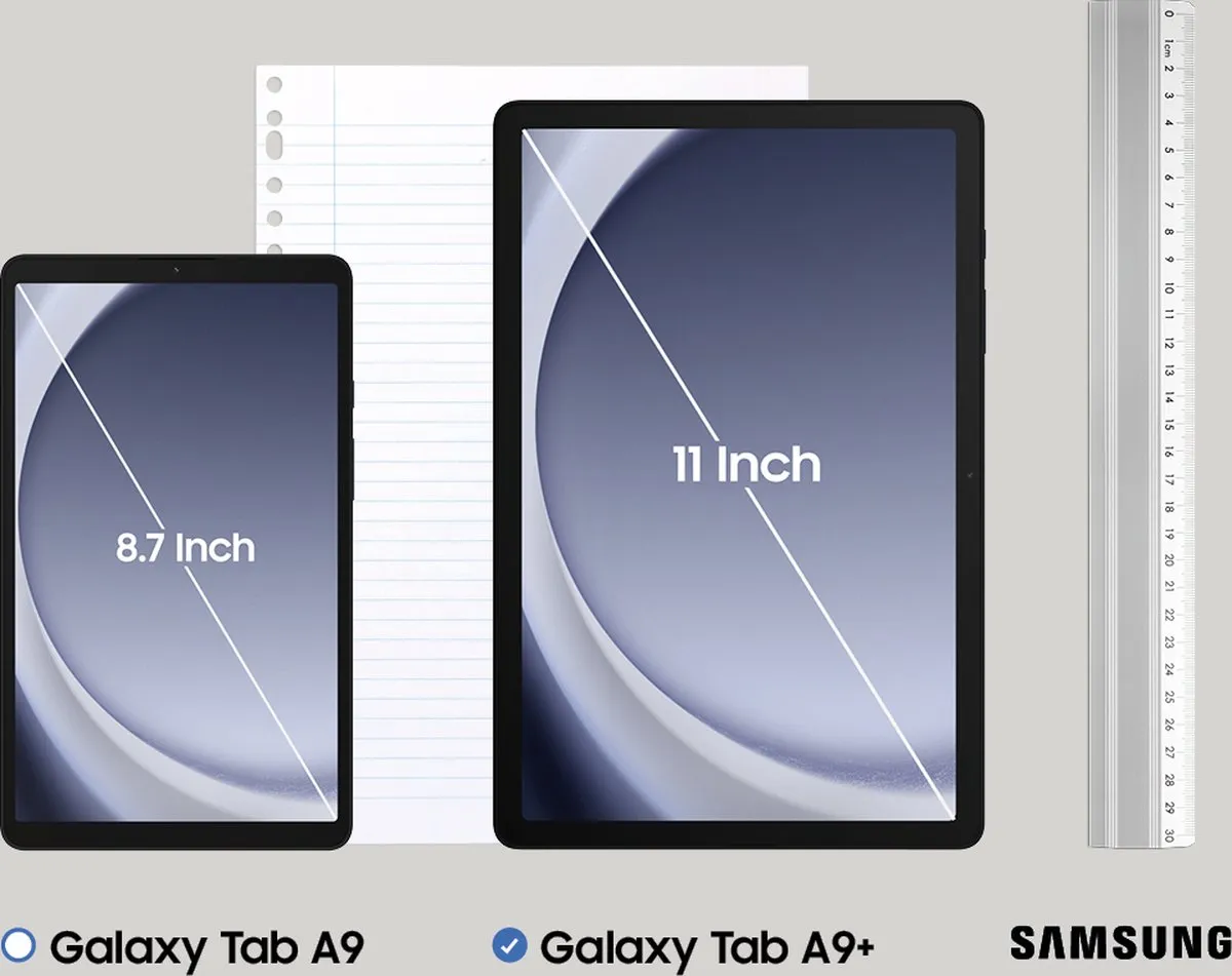 Samsung Galaxy Tab A9 Plus SM-X210 64GB - Grijs