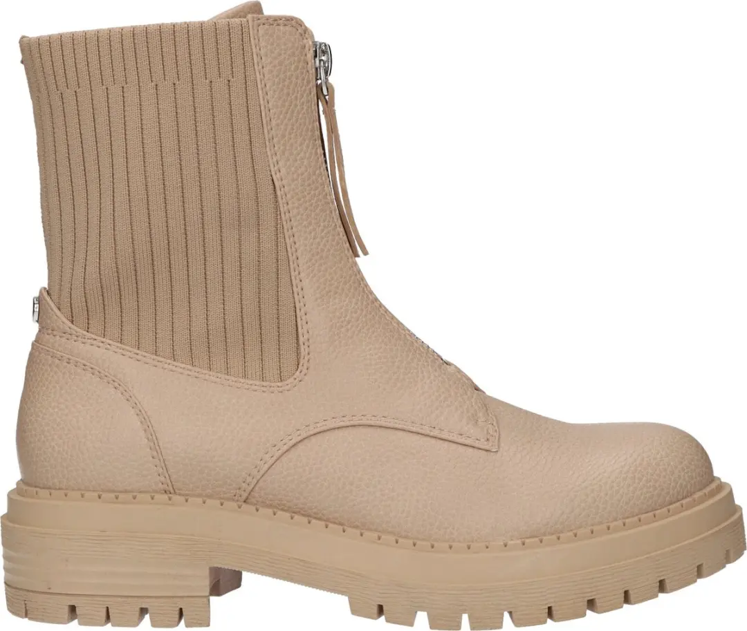 La Strada Laarsjes met rits beige dames
