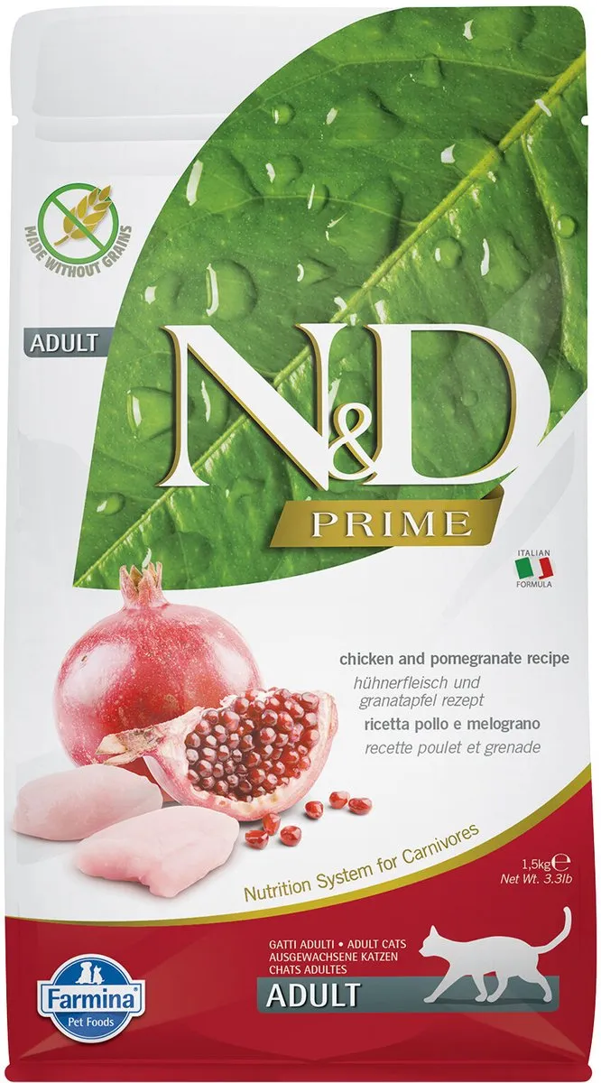 Farmina N&D Prime Adult Kattenvoer Kip 1,5 kg