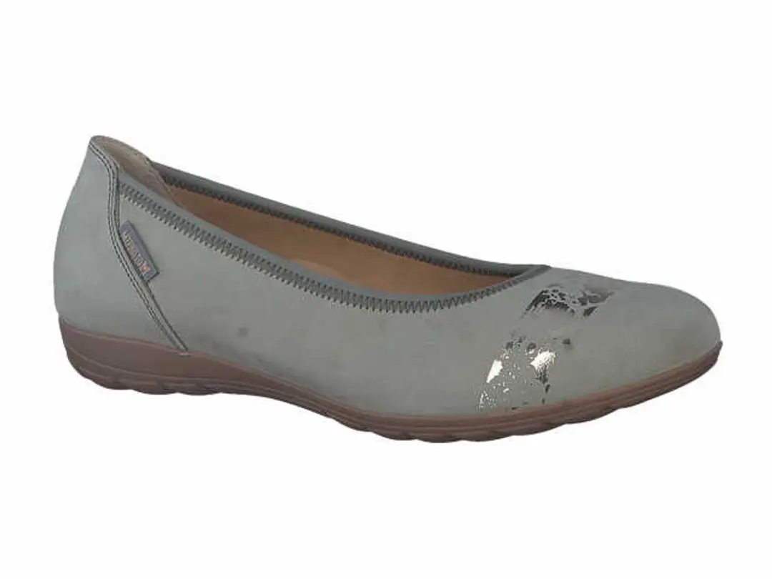 Mephisto dames ballerina's groen maat 39