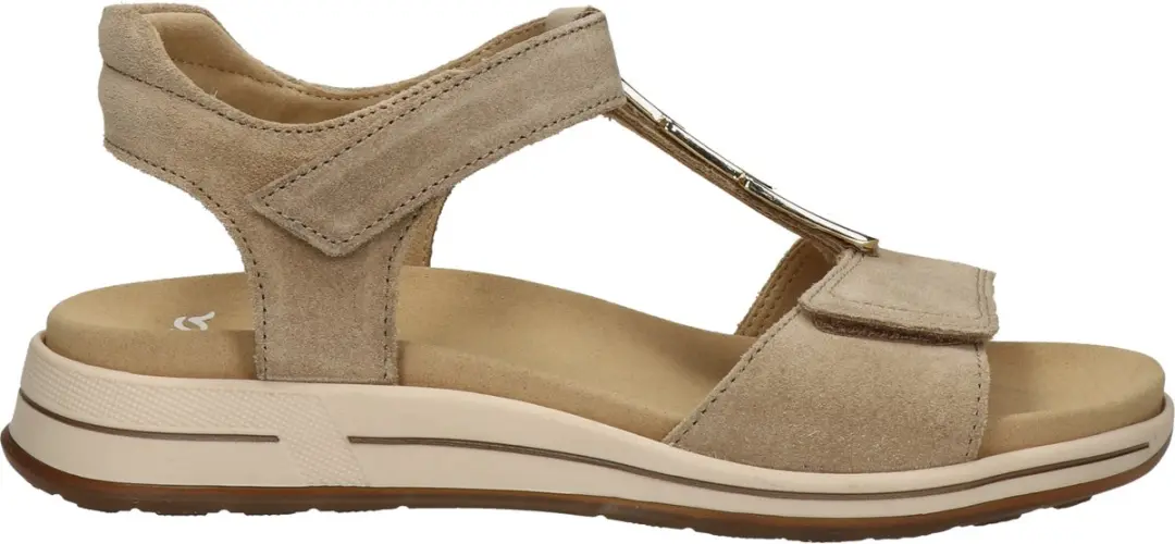 ara dames sandalen beige maat 38