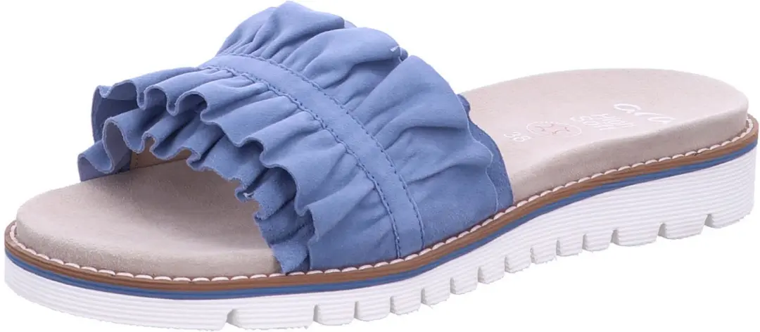 ara dames slippers blauw maat 37