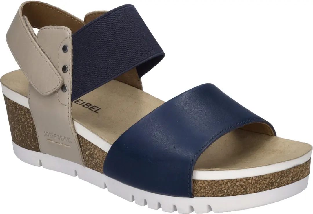 Josef Seibel dames sandalen blauw maat 37