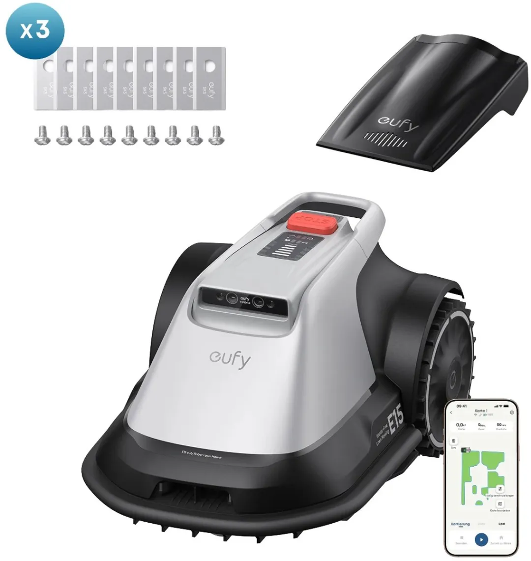 Eufy Robot Grasmaaier E15 800m²