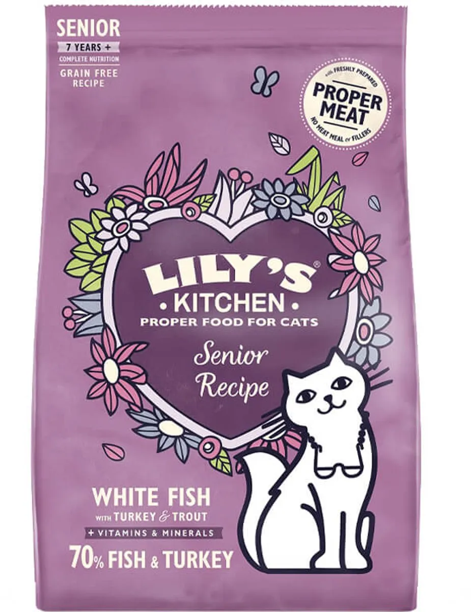 Lily's Kitchen Senior Fish & Turkey Kattenvoer