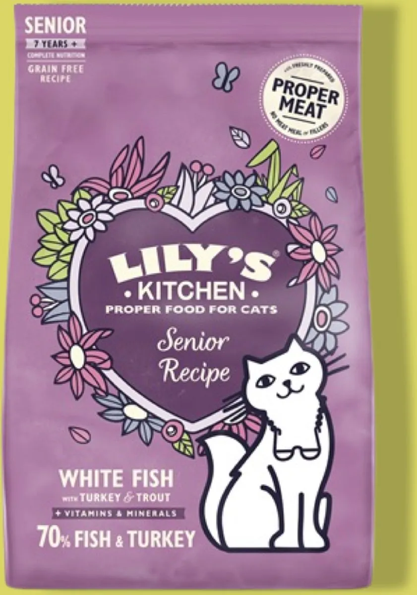 Lily's Kitchen Senior Fish & Turkey Kattenvoer