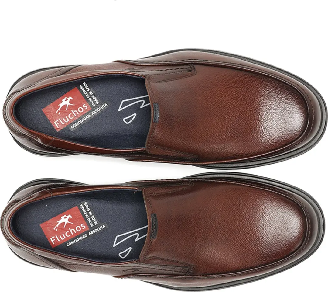 Fluchos Instapper Mocassin - Bruin - Maat 46 - afbeelding 3 van 4
