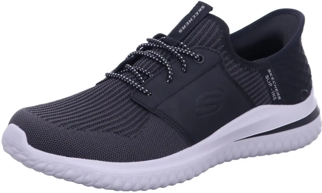 Skechers heren instappers zwart maat 46