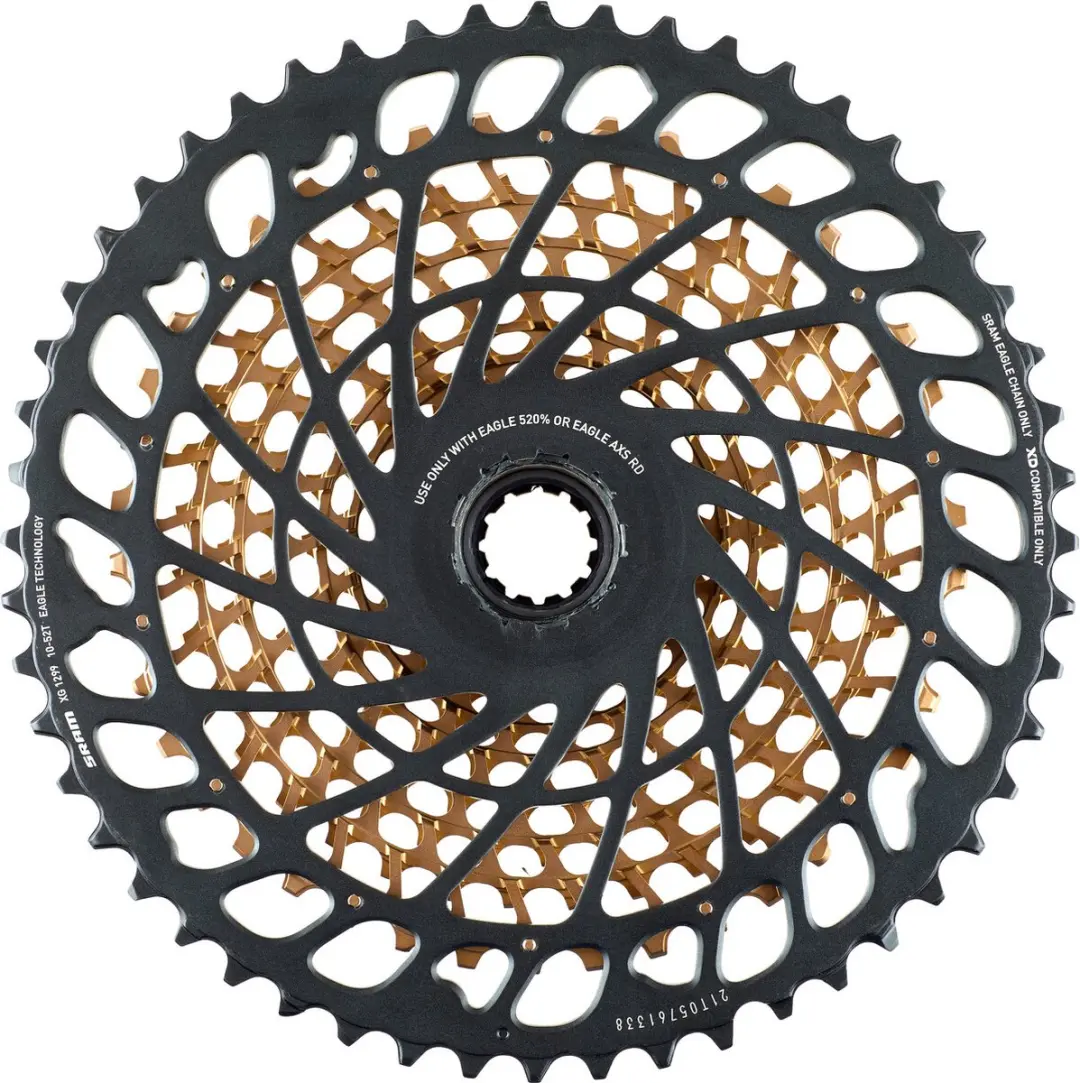 SRAM Eagle XG-1299 Cassette 12V 10-52T - Koper - afbeelding 2 van 4