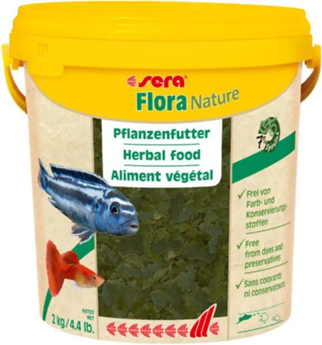 Sera Flora Nature Plantenvoeder 2kg