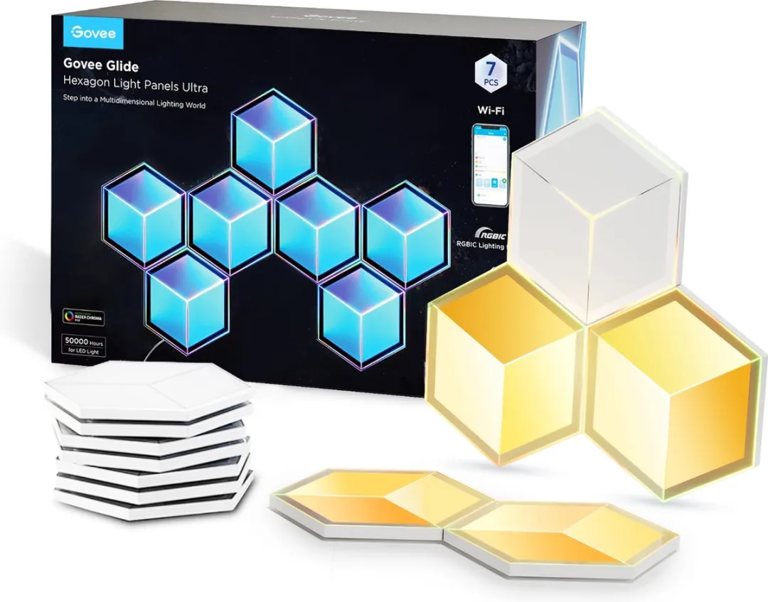 Govee Glide Hexagon Light Panels Ultra (7-pack)