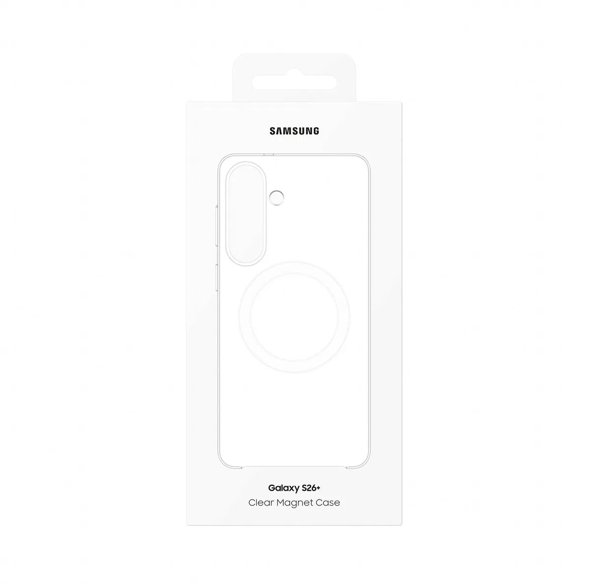 Samsung Galaxy S26 Plus Hoesje - Clear Magnet - Transparant