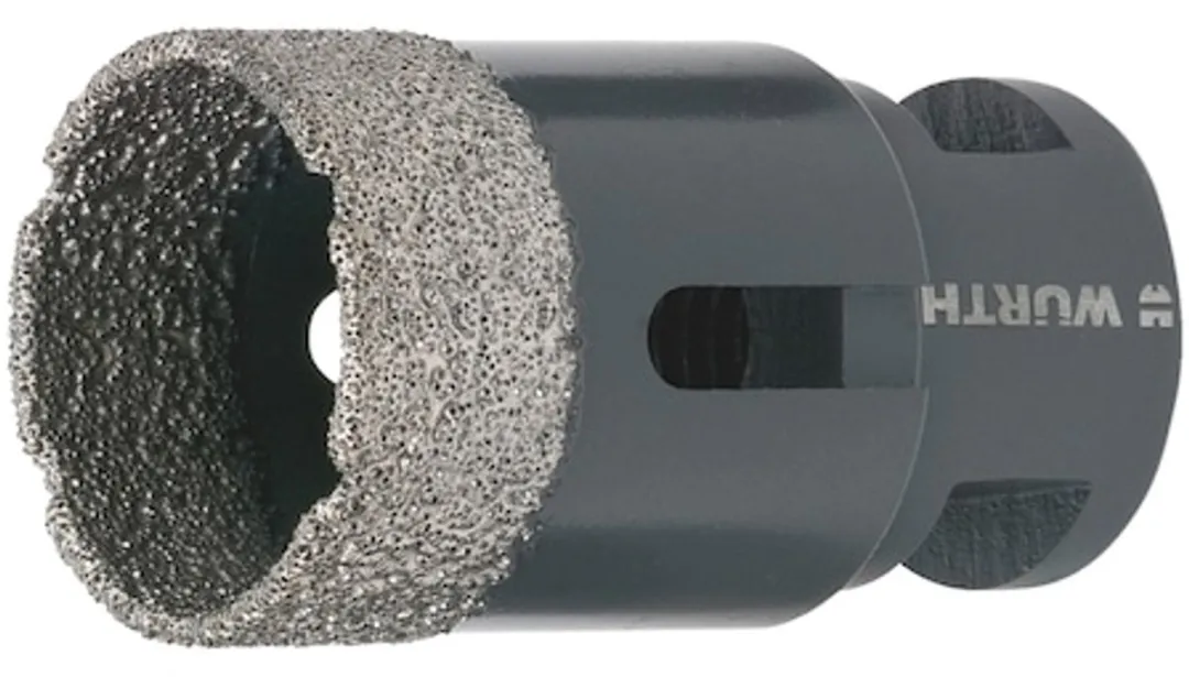 Würth Diamant-tegeldroogboorkroon M14 120mm - Steen