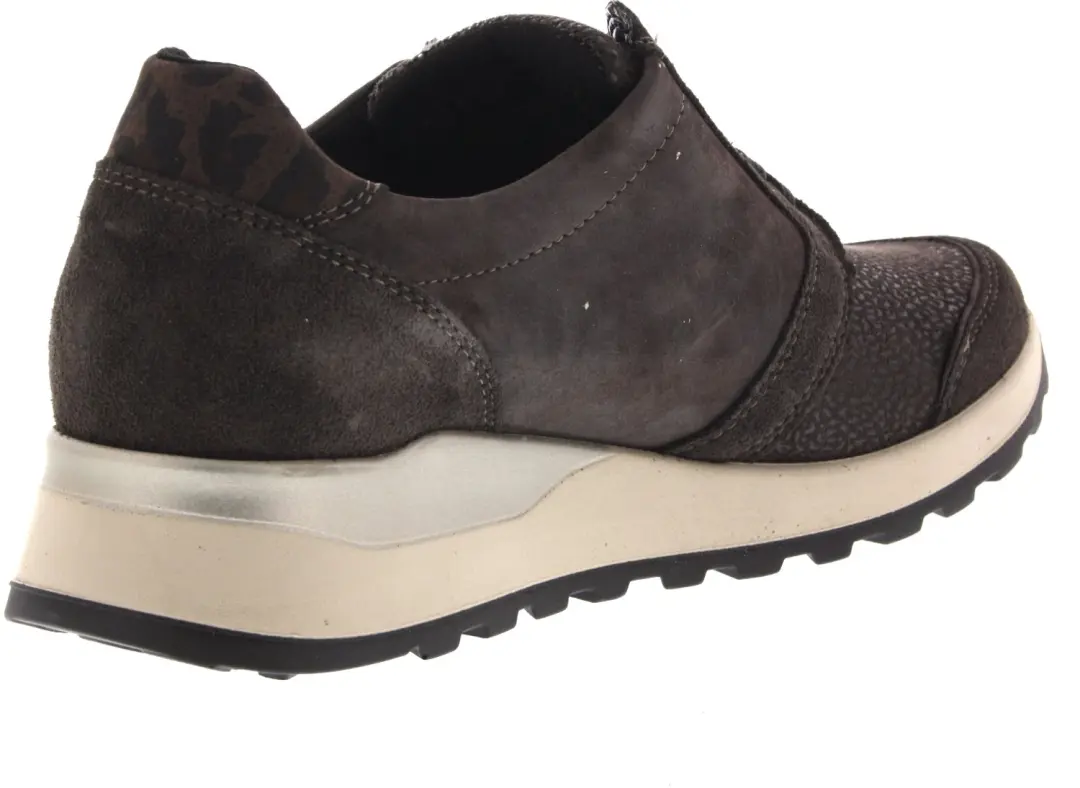 Wäldlaufer Hiroko Dames Sneakers - Donkerbruin - afbeelding 4 van 5