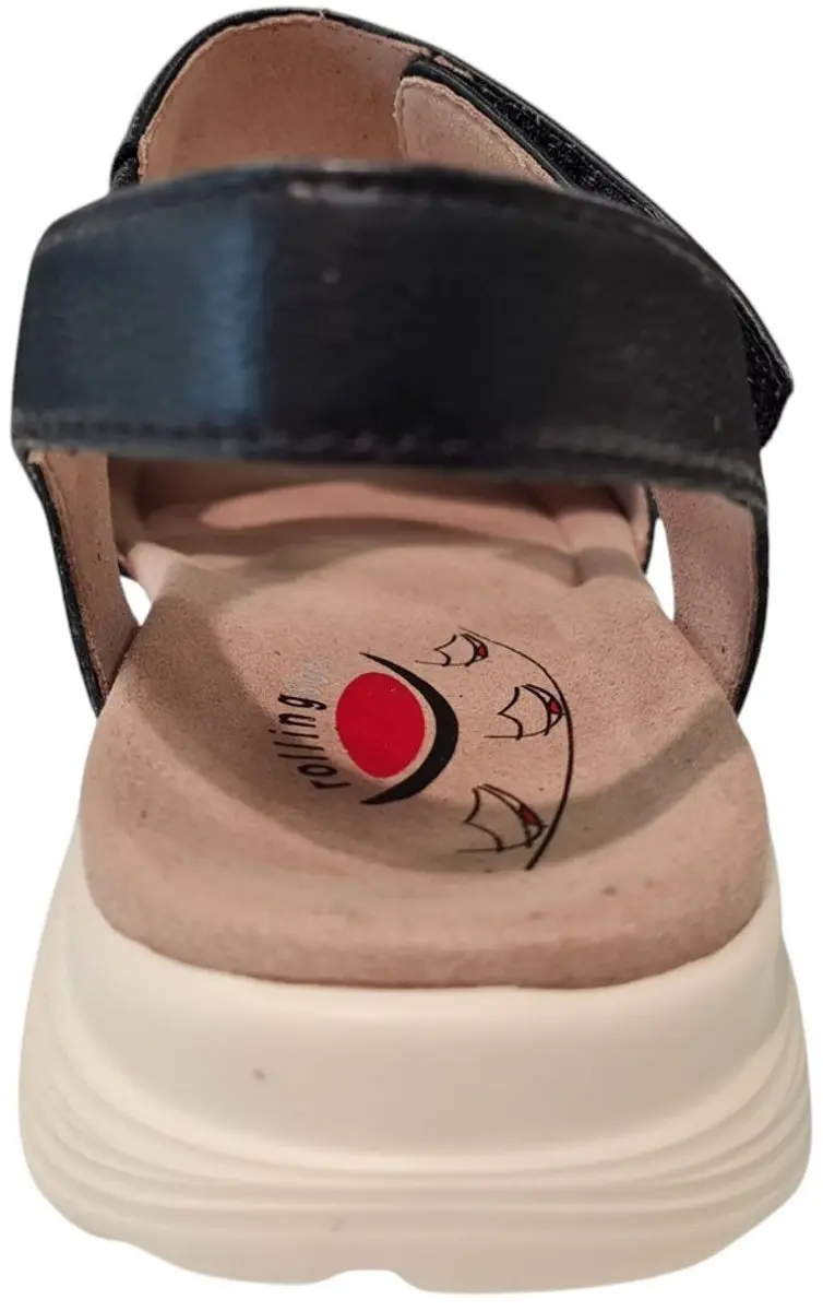 Gabor Rolling Soft Dames Sandalen - Zwart - afbeelding 3 van 6