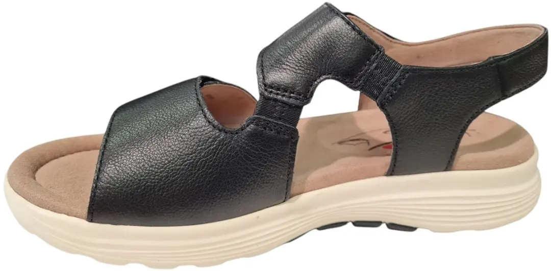 Gabor Rolling Soft Dames Sandalen - Zwart - afbeelding 4 van 6