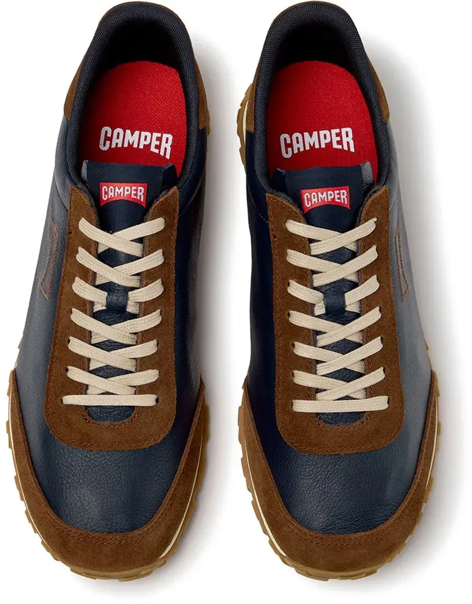 Camper Drift Walk Leren Schoenen - Donkerblauw - afbeelding 3 van 4