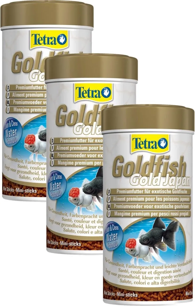 Tetra Visvoer Goldfish Gold Japan