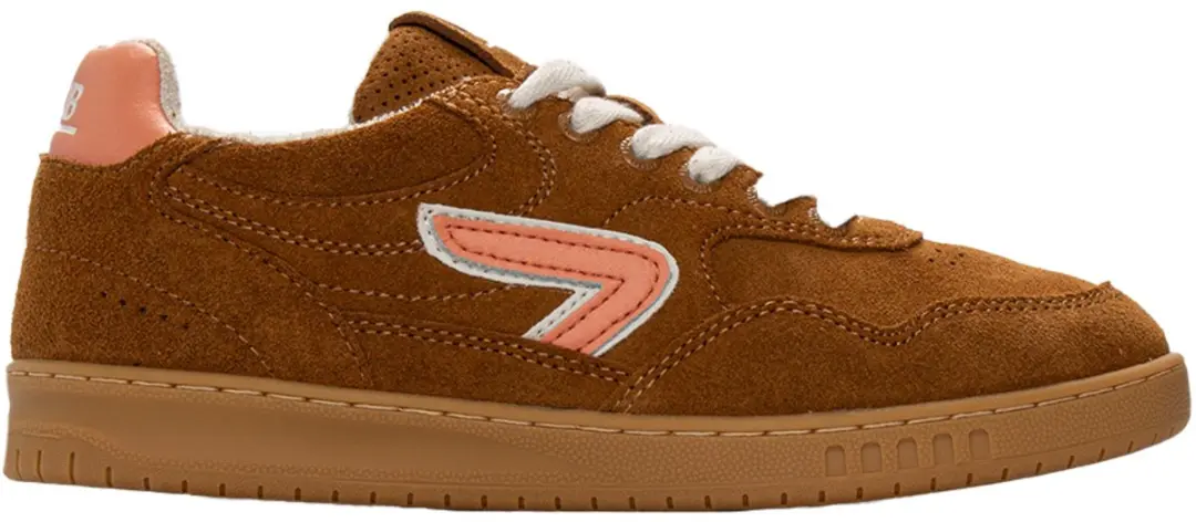Hub dames sneakers bruin maat 37