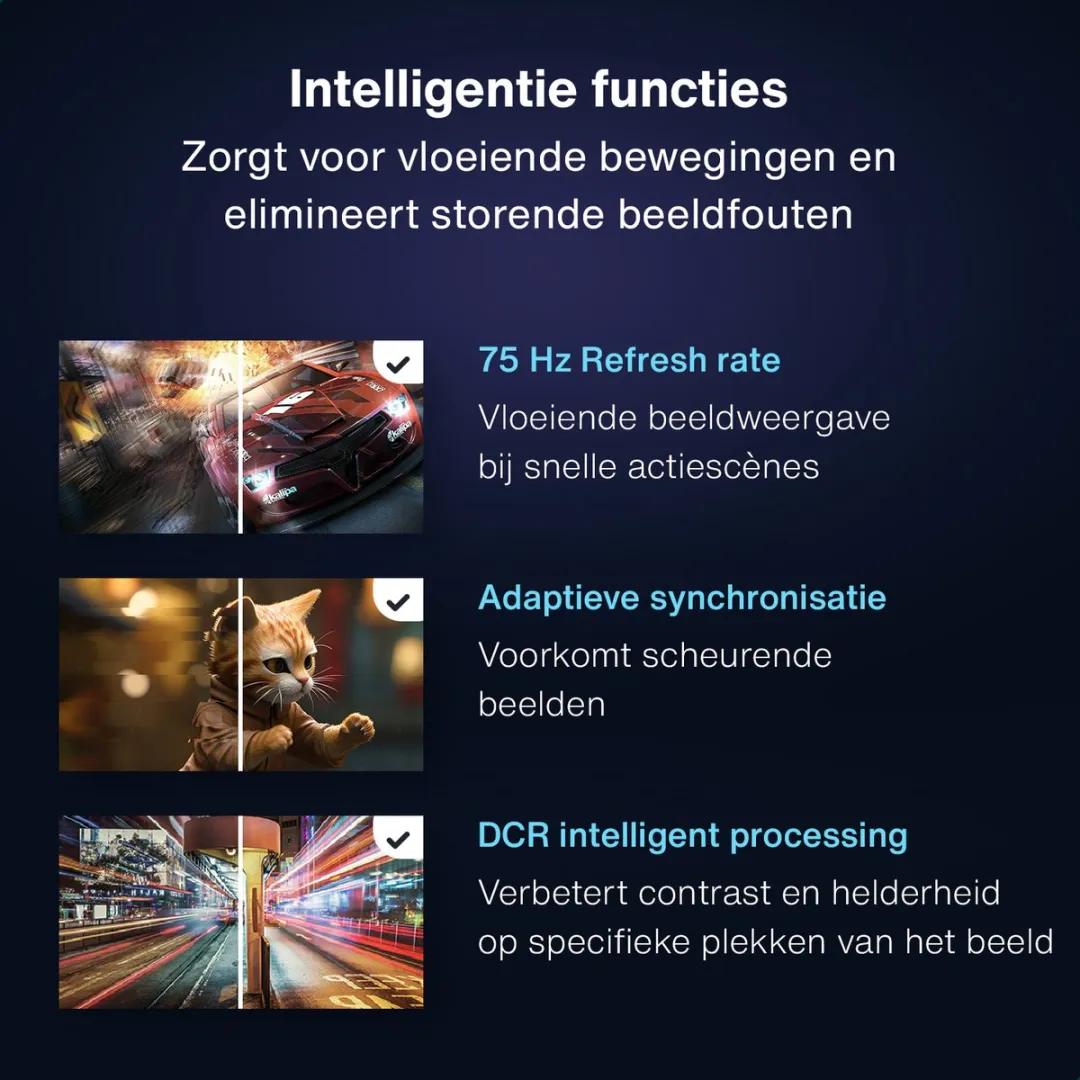 Dahua LM24-P301A QHD IPS Monitor - 75 Hz - USB-C - 24 inch - Inclusief HDMI kabel