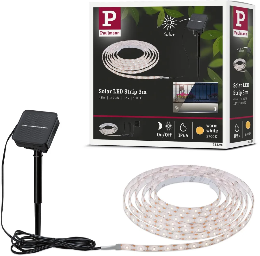 Paulmann LED Strip Solar 3m