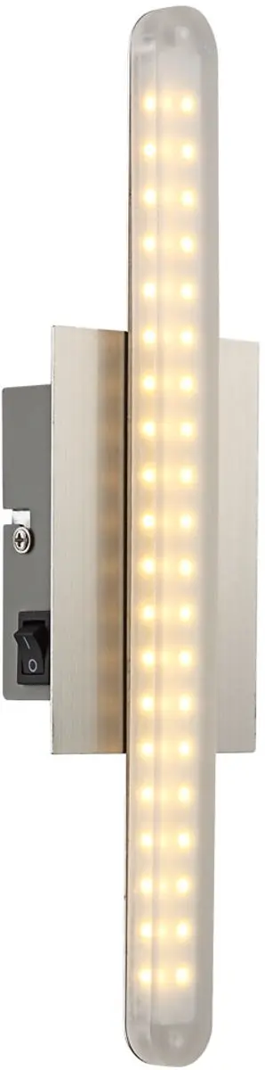 4 Watt LED Wandlamp Verlichting Metaal Chroom Acryl Globo 68066-4