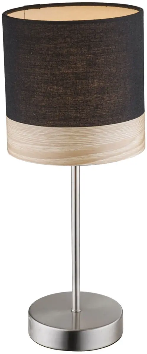Design tafellamp van textiel en hout voor kantoor CHIPSY