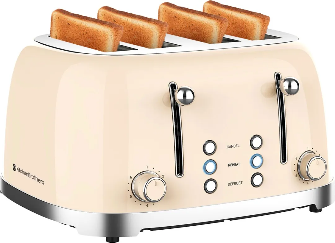 KitchenBrothers Retro Broodrooster KB744