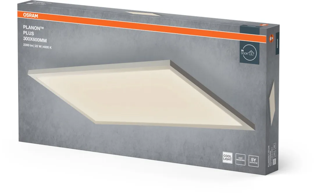 Osram Planon Plus Plafondlamp 22W 300x600mm - Wit - afbeelding 6 van 6