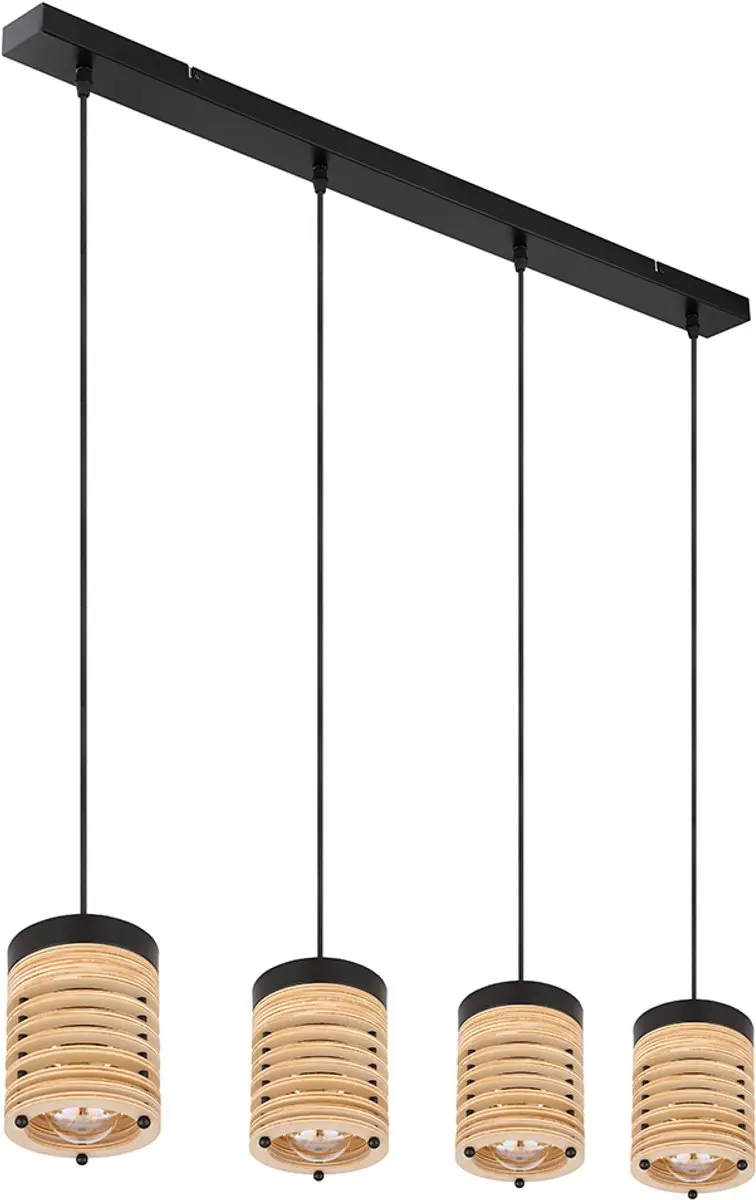 Hanglamp Plafondlamp Hanglamp Eettafel Woonkamerlamp Eetkamerlamp, metaal zwart
