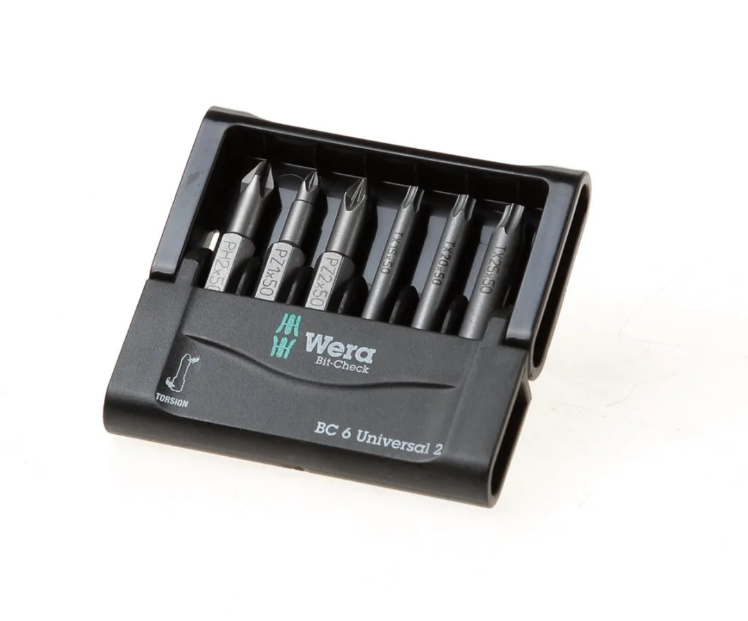 Wera Bit-Check 6 Universal 2 6-delig