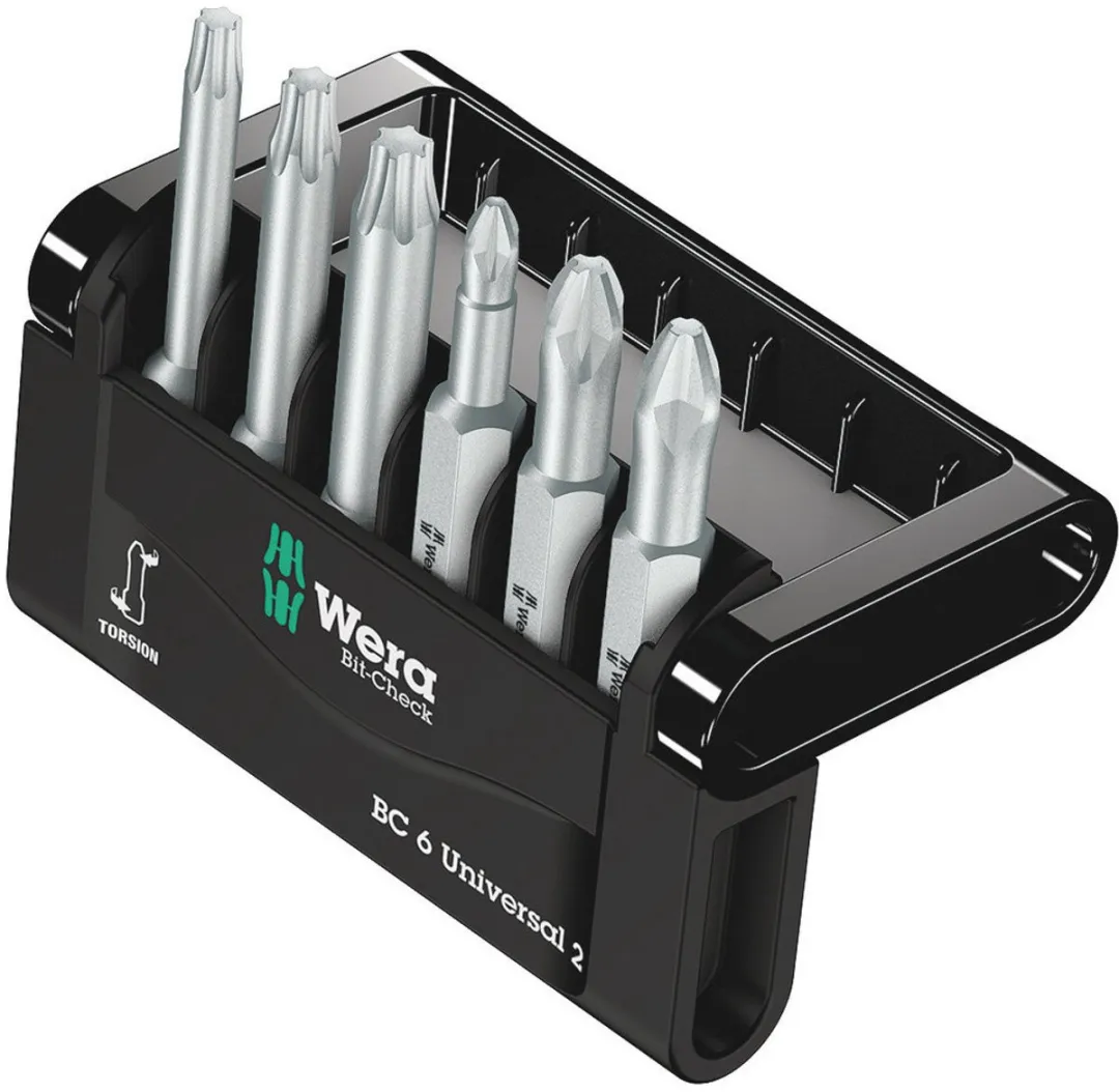 Wera Bit-Check 6 Universal 2 6-delig