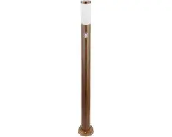 Meerpaalverlichting met bewegingsmelder Buitenlamp Vloerlamp IP44 Tuinlamp houtl