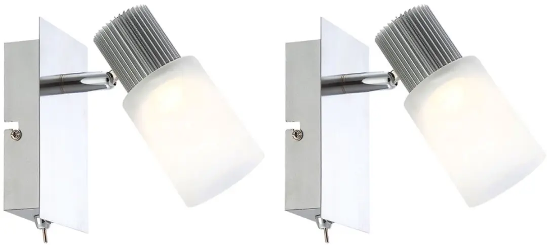 Wandlamp woonkamerlamp slaapkamerlamp LED wandlamp chroom leeslamp, met beweegba