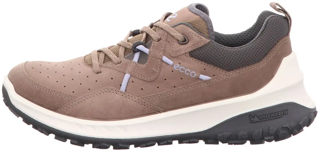 ECCO Ult-Trn W Sneakers Nubuck Dames - Taupe - afbeelding 2 van 5