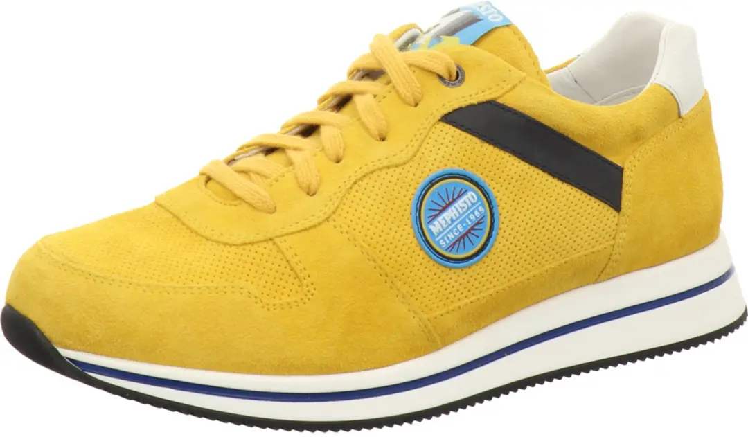 Mephisto heren sneakers geel maat 41