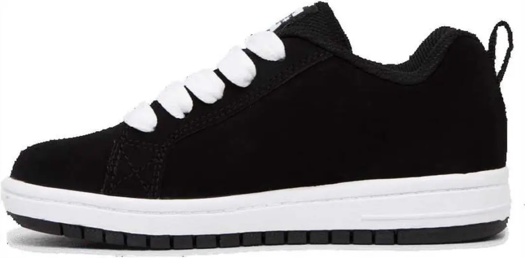 DC Shoes Court Graffik Junior Sneakers - Zwart/Wit - afbeelding 4 van 6