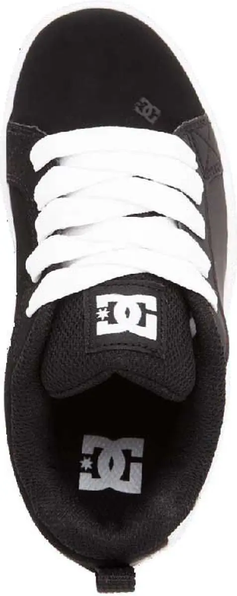 DC Shoes Court Graffik Junior Sneakers - Zwart/Wit - afbeelding 5 van 6