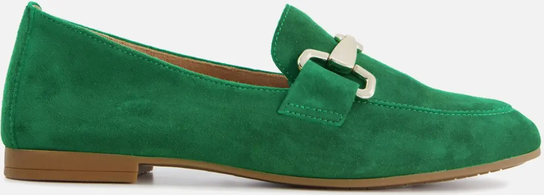 Gabor Instappers groen Suede