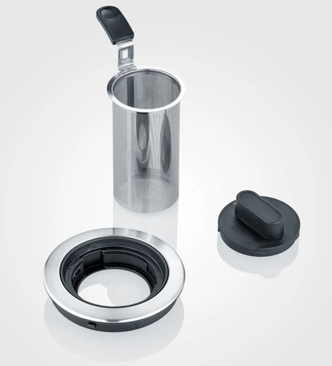 Severin WK 3473 Thee Waterkoker 1000ml - Roestvrijstaal - afbeelding 6 van 6