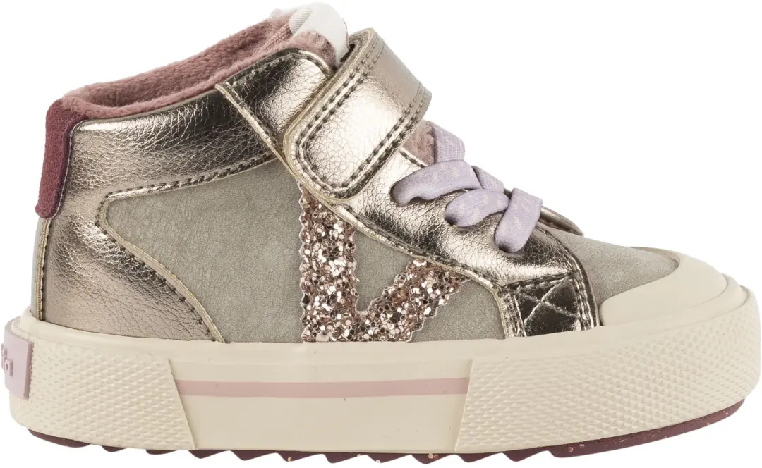 Hoge leren sneakers
